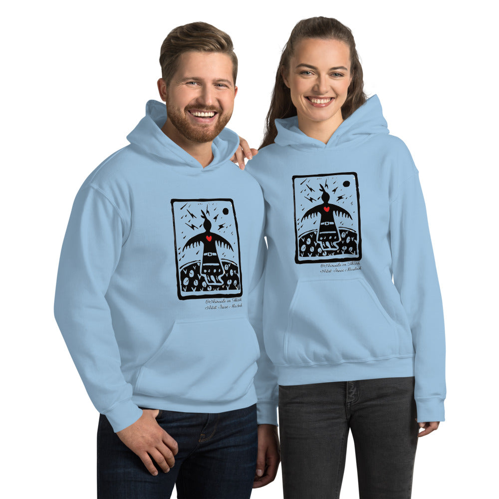 Thunderbird Woman Hoodie